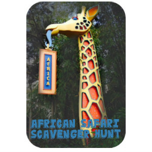 African Safari Scavenger Hunt Feature Pic